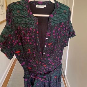Roller Rabbit floral jumpsuit Size S & misa dress
